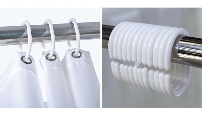 Duschvorhang Bienen auf einer Honigwabe