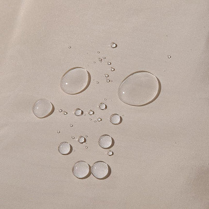 Duschvorhang floral gemustert in hellbeige