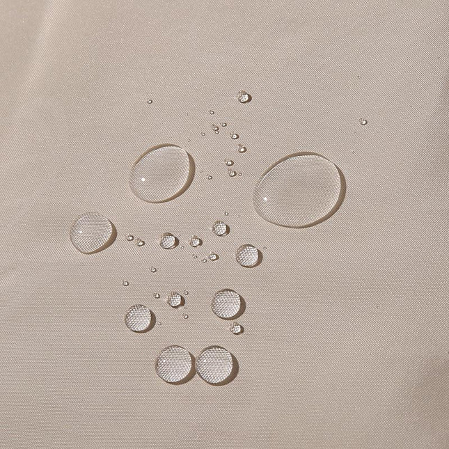 Duschvorhang floral gemustert in hellbeige