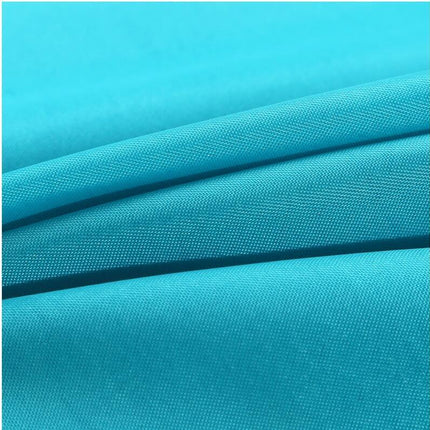 Einfarbiger Duschvorhang in Türkisblau