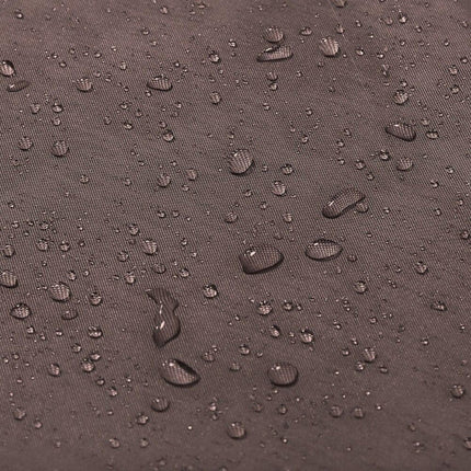 Einfarbiger Duschvorhang in Dunkelbraun