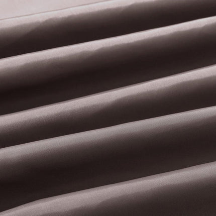 Einfarbiger Duschvorhang in Dunkelbraun