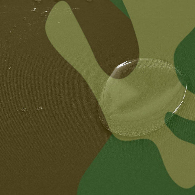 Duschvorhang mit klassischem Camouflage Tarnmuster