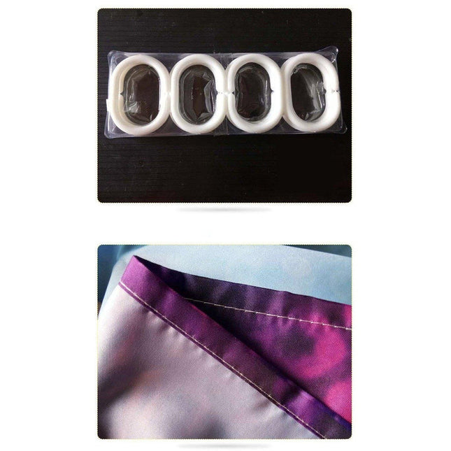 Duschvorhang Märchen Fee mit Schmetterlingen