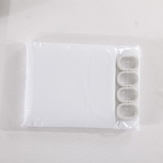 Duschvorhang in Überlänge für Badewanne