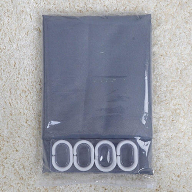 Duschvorhang in modernem Anthrazitgrau