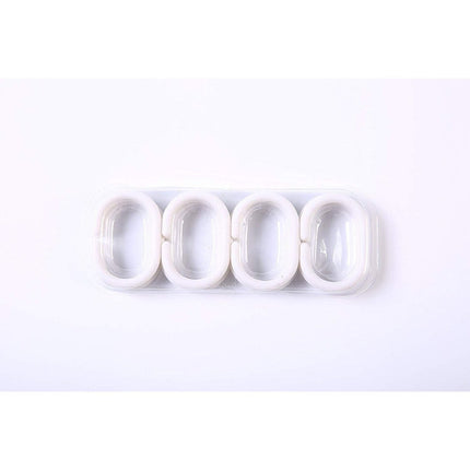 Duschvorhang in brauner Marmor Optik