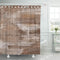 Duschvorhang Holzoptik