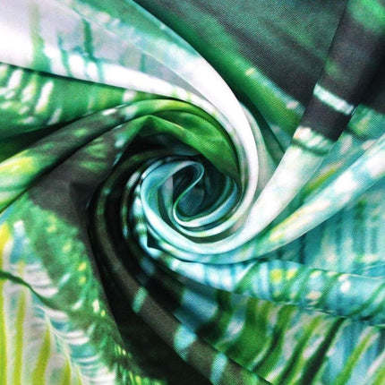 Duschvorhang mit tropischem Dschungel Motiv