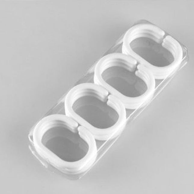 Orientalischer Duschvorhang mit goldenem Damastmuster