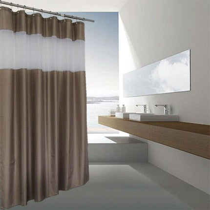 Waschbarer Duschvorhang aus pflegeleichtem Polyester