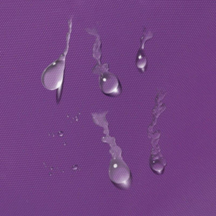 Einfarbiger Duschvorhang in dunklem Lila