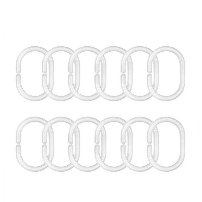 Duschvorhang mit gelbem Smiley Muster