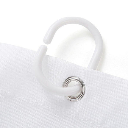 Duschvorhang im Retro-Stil Route 66